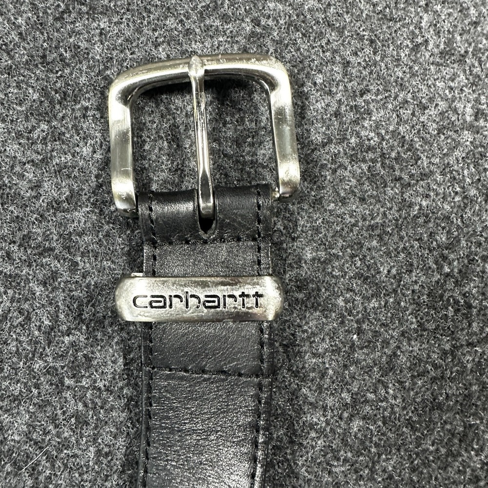 Carhartt Black Genuine US Cowhide Leather Work Belt‎ - Men's Size 64
